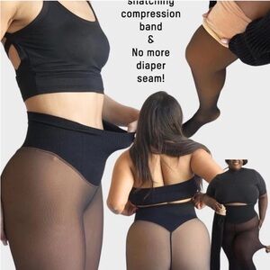 SHECURVE - fleece shaping leggings (vanilla/light)
